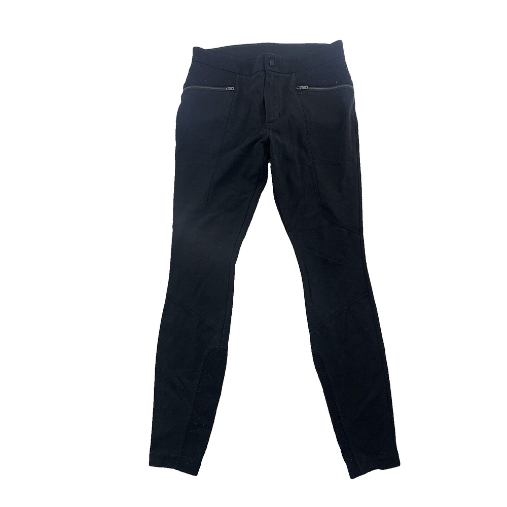 Athleta Ponte Moto 2.0 Women Pants Size 4 Skinny 28" Inseam 42-10